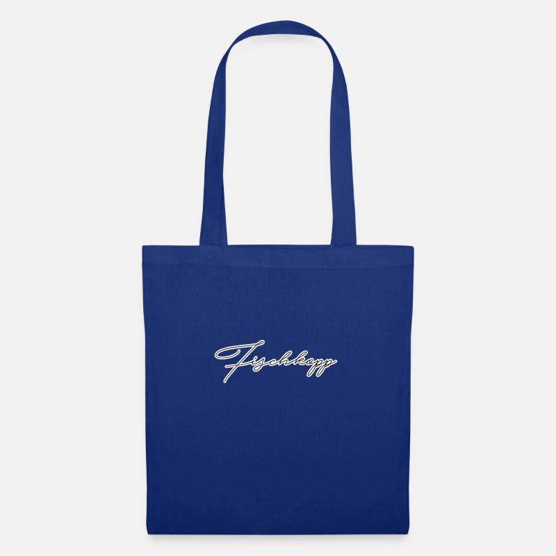 Fischkopp,Geschenk,lustig,cool,trend,humor,Style, - Stoffbeutel - Royalblau