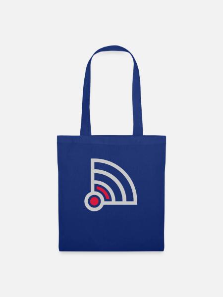 Wifi Logo keine Verbindung - Stoffbeutel - Royalblau