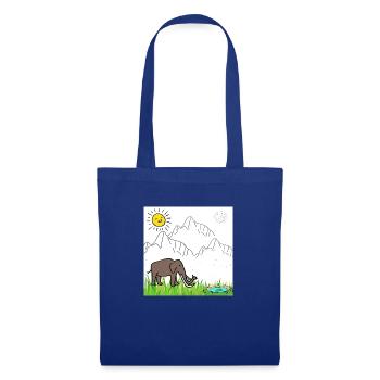 Elephant - Stoffbeutel - Royalblau - Vorne