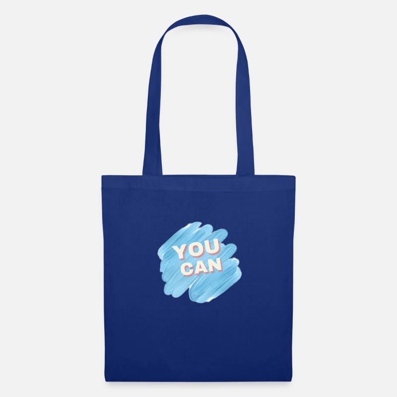 You can - Stoffbeutel - Royalblau