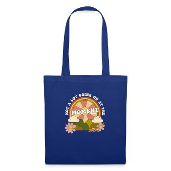 Il ne se passe pas grand-chose en ce moment - Sac en tissu - bleu royal - Devant