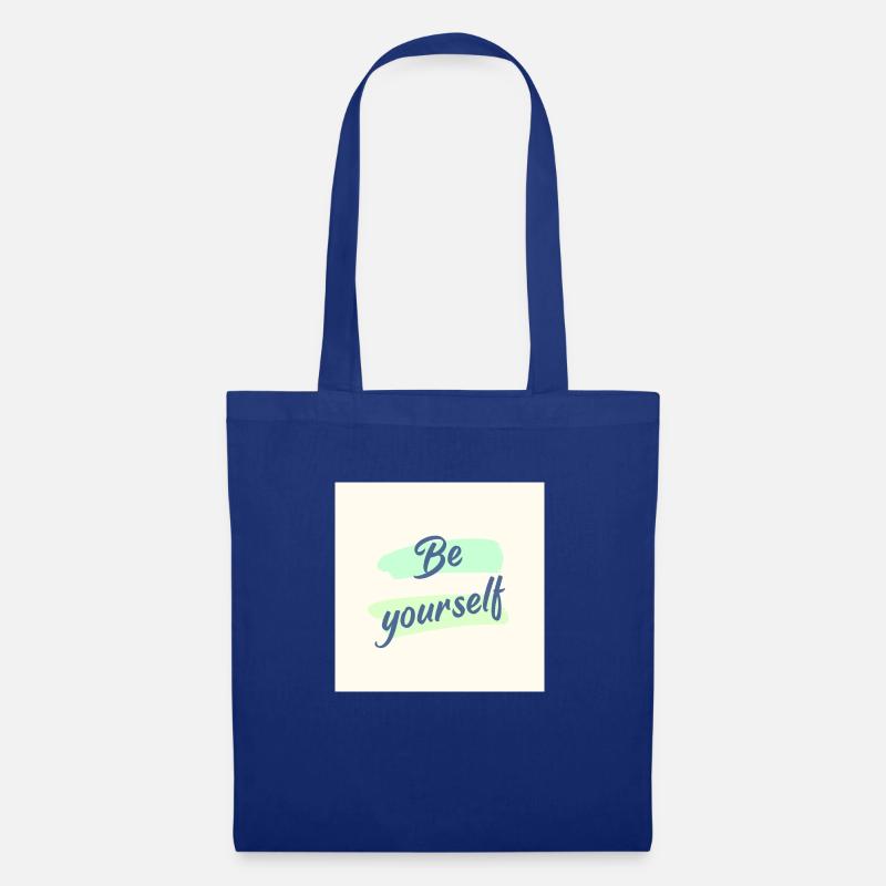 Be yourself - Tote Bag - royal blue
