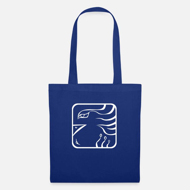 15 Kin Maya Eagle WHT - Tote Bag - royal blue