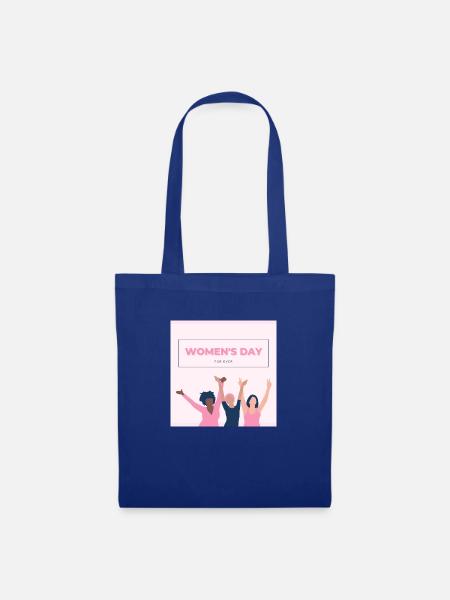 Women‘s day - Stoffbeutel - Royalblau