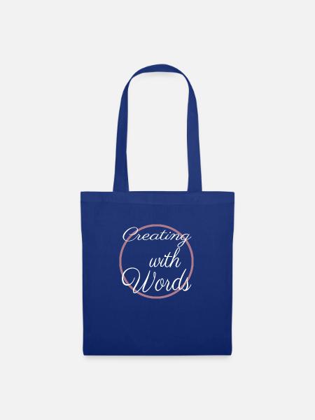 writing inspiration statement innovative ideas - Stoffbeutel - Royalblau