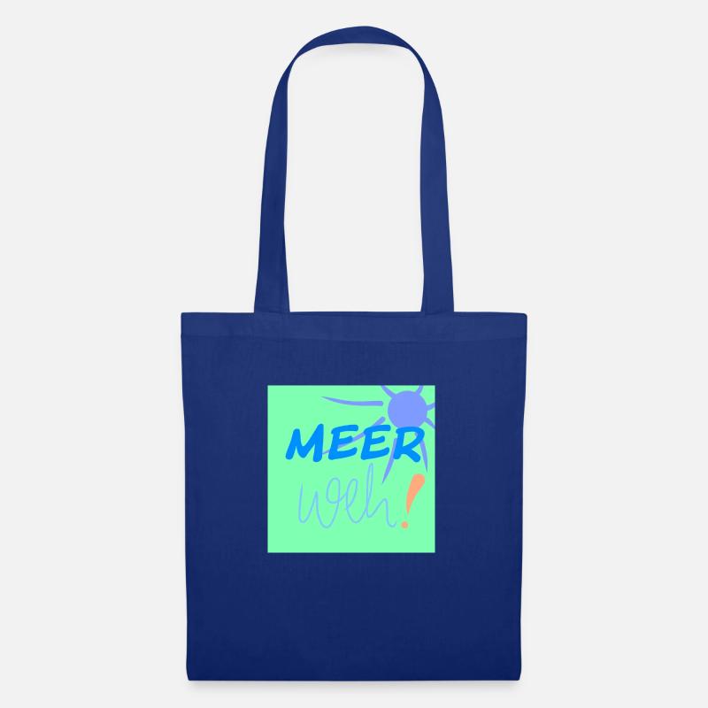 Meerweh - Stoffbeutel - Royalblau