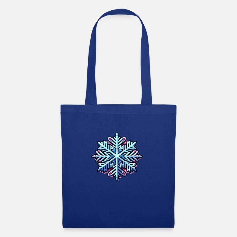 Snowflake - Tote Bag - royal blue