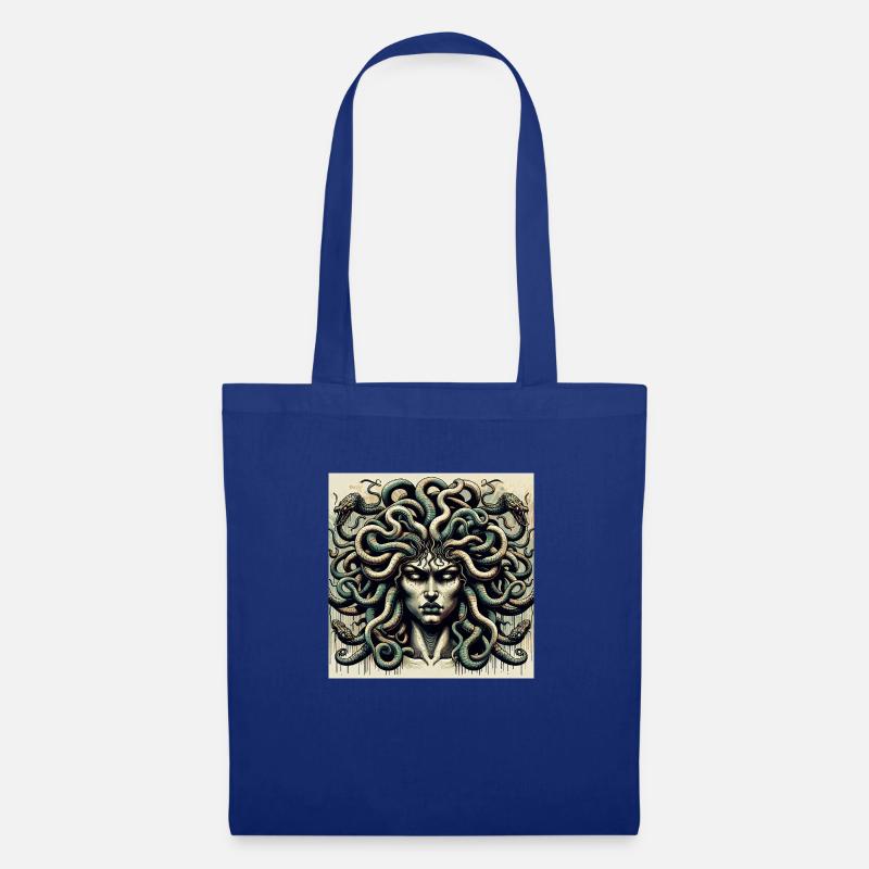 MEDUSA DE Texts - Stoffbeutel - Royalblau