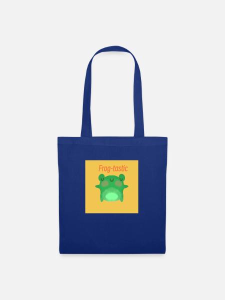 Frog-tastic - Stoffbeutel - Royalblau