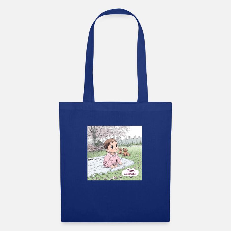 Source - Sac en tissu - bleu royal