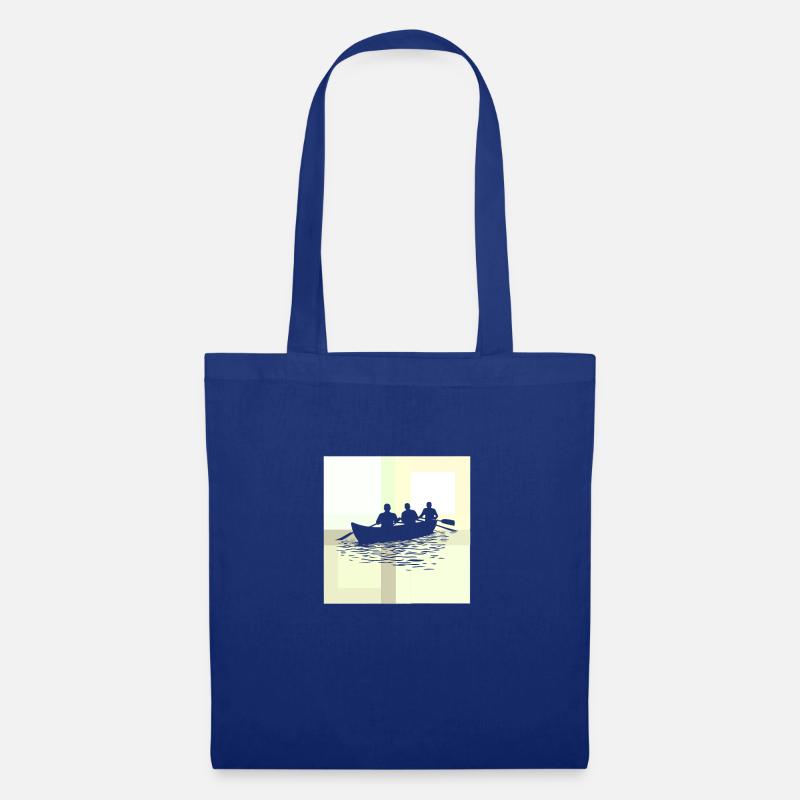 Rudern Wasser Paddeln - Stoffbeutel - Royalblau