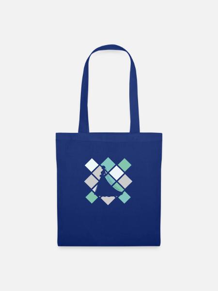 Braut Hochzeitsplanung - Stoffbeutel - Royalblau