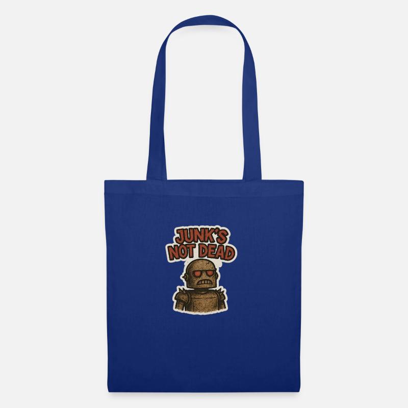Junk's not dead - Rusty the Robot - Tote Bag - royal blue