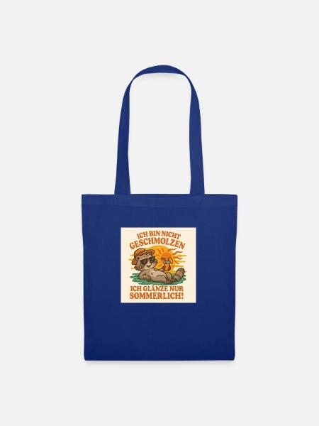 Summertime Koala - Stoffbeutel - Royalblau