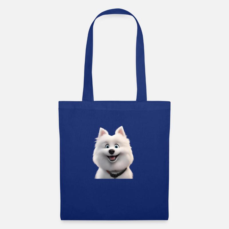 „Niedlicher Spitz-Hund – Das perfekte Tierdesign“ - Stoffbeutel - Royalblau