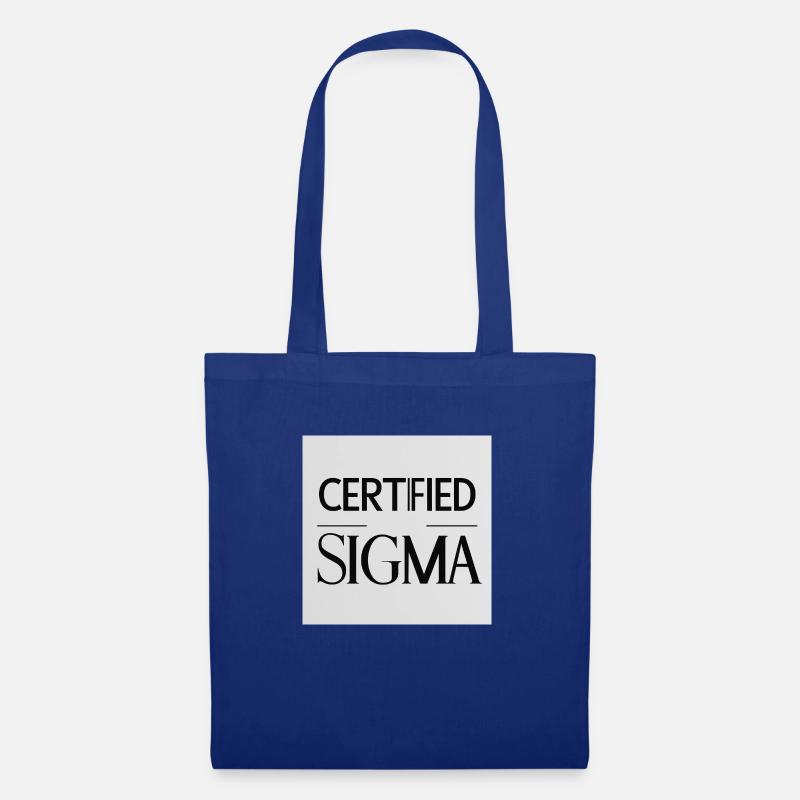 Zertifiziert Sigma - Stoffbeutel - Royalblau