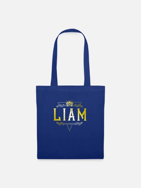 Liam - Stoffbeutel - Royalblau
