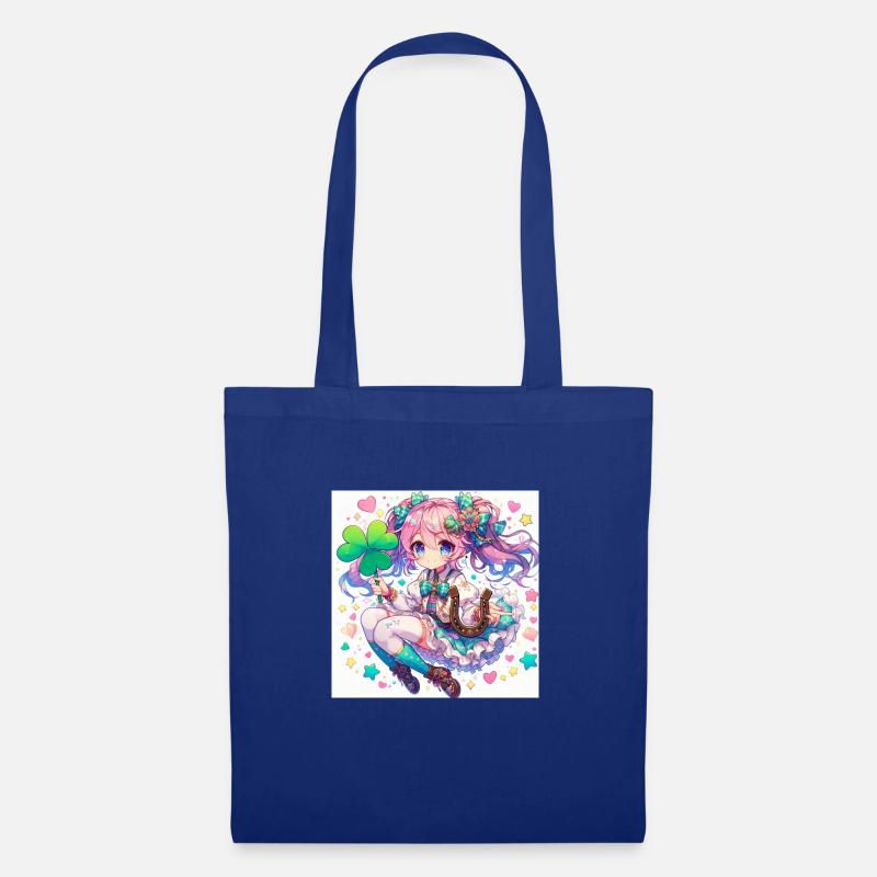Lucky Lucy - Stoffbeutel - Royalblau