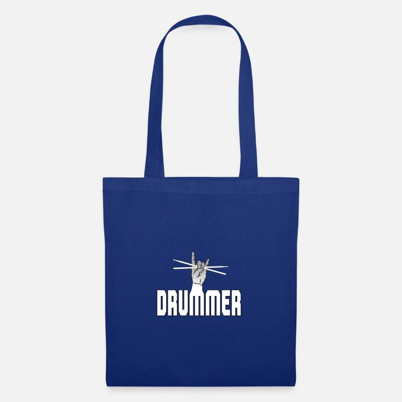 Drummer - Stoffbeutel - Royalblau