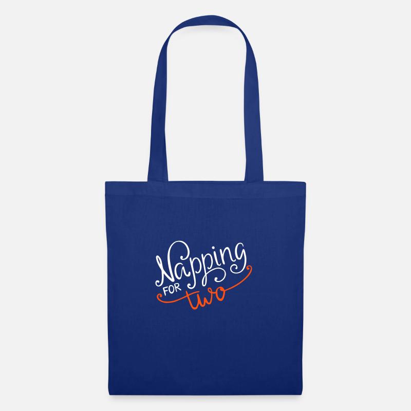 Sleeping Napping Two Two Pregnancy - Tote Bag - royal blue