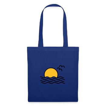 sunset - Tote Bag - royal blue - Front