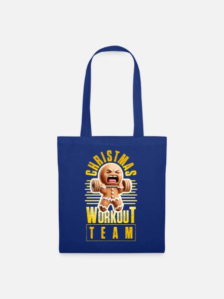 Christmas Workout Team Weihnachten - Stoffbeutel - Royalblau