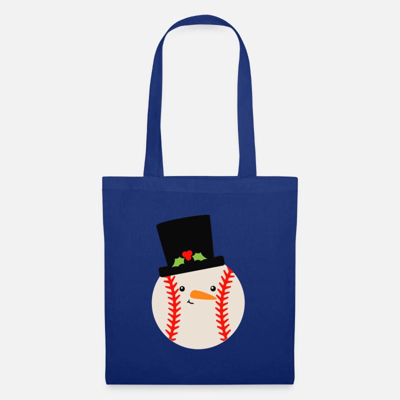BaseballSnowballHat - Stoffbeutel - Royalblau
