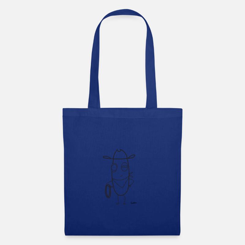 Chillions Cowboy - Stoffbeutel - Royalblau