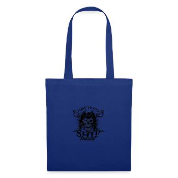 Time to get ship faced - captain - Tote Bag - royal blue - Front
