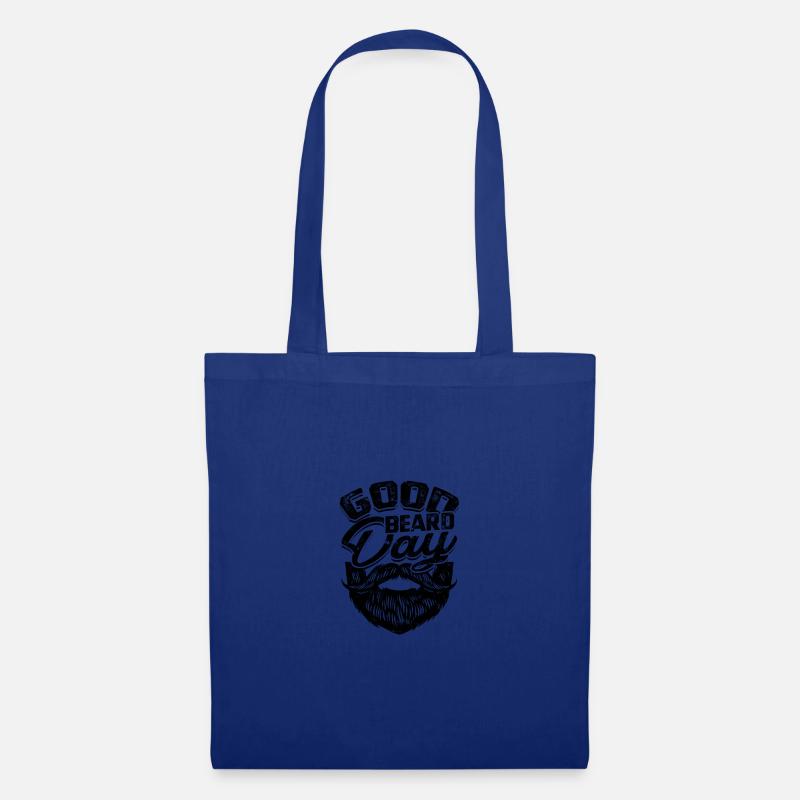 Good beard day - Beard - Tote Bag - royal blue