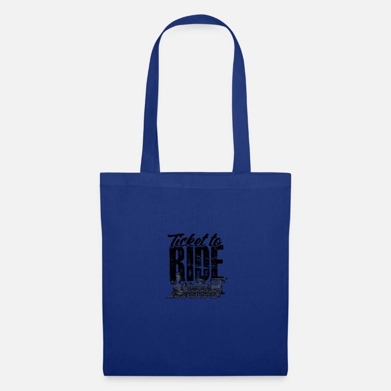 Zug um Zug - Stoffbeutel - Royalblau