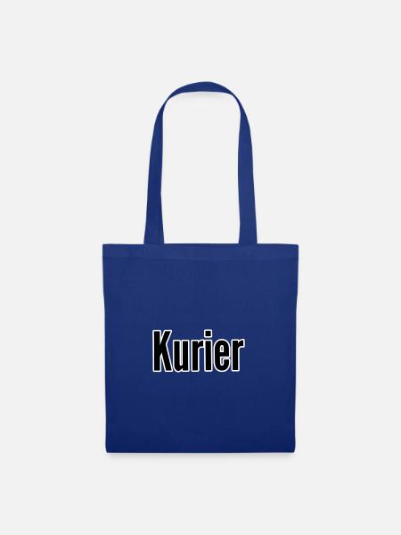 Kurier - Stoffbeutel - Royalblau