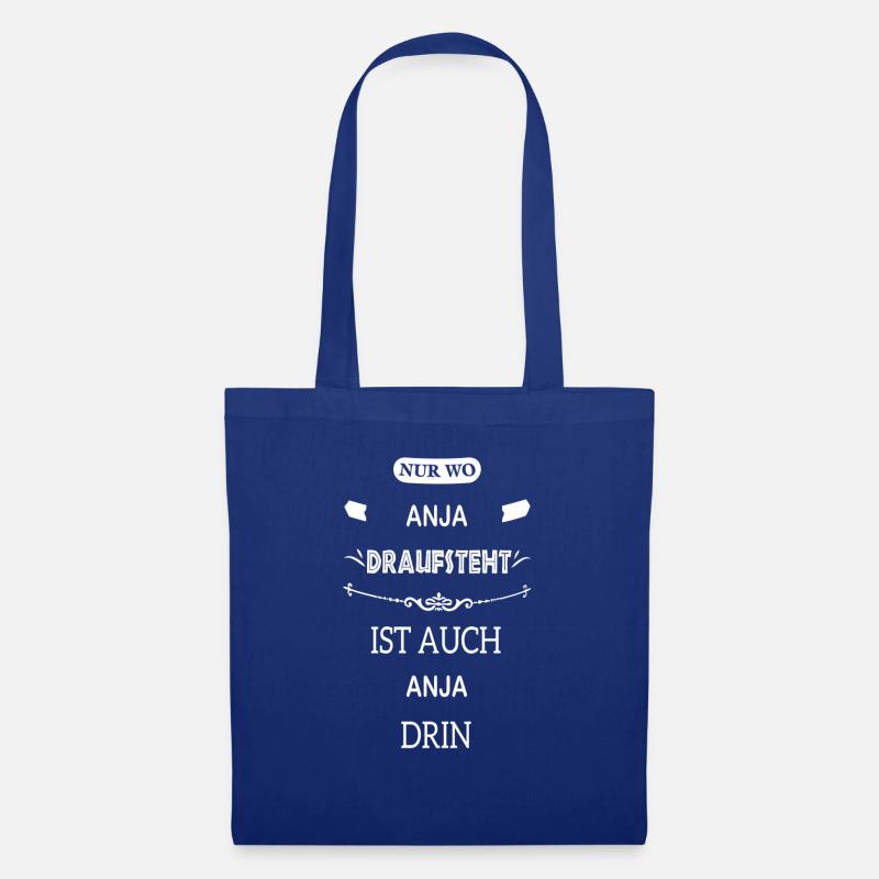ANJA - Stoffbeutel - Royalblau