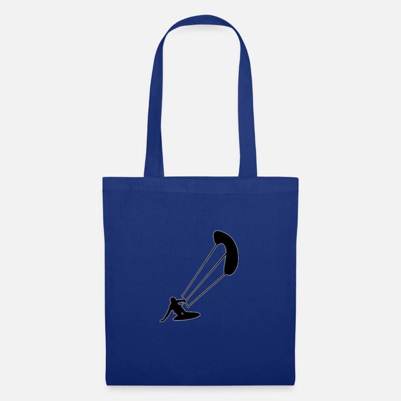 Kite Surfer - Stoffbeutel - Royalblau