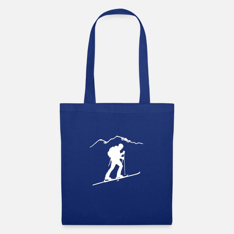 skitour3 - Stoffbeutel - Royalblau