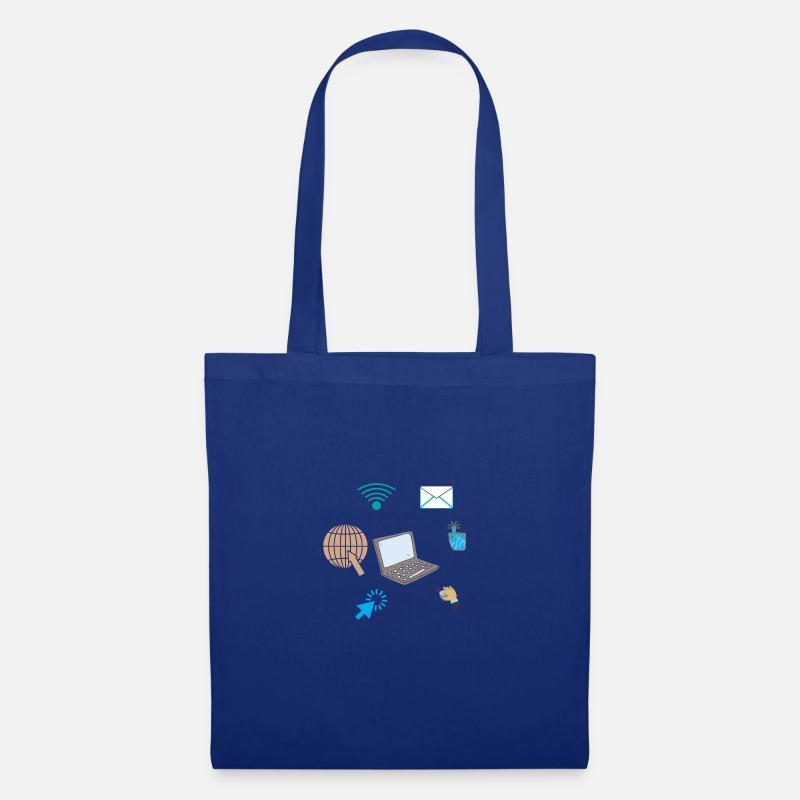 CONNECTED COMPUTER - Tote Bag - royal blue