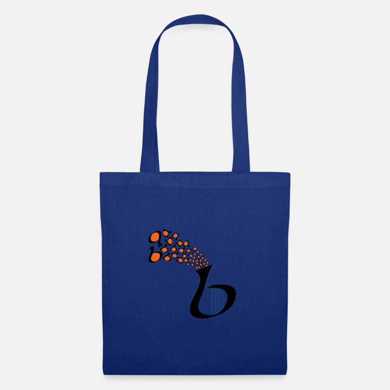 B in einem Chaos - Stoffbeutel - Royalblau