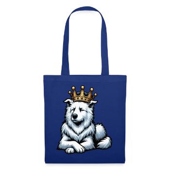 White Shepherd Shepherd Shepherd Dogs - Tote Bag - royal blue - Front