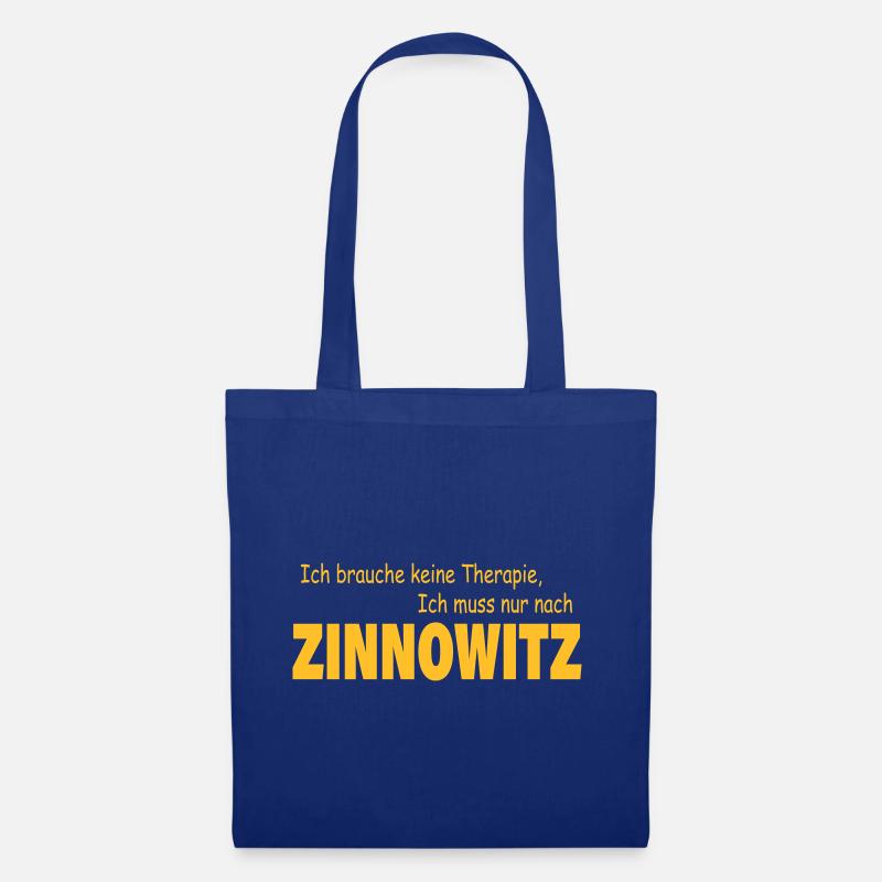 Therapie ZINNOWITZ - Stoffbeutel - Royalblau