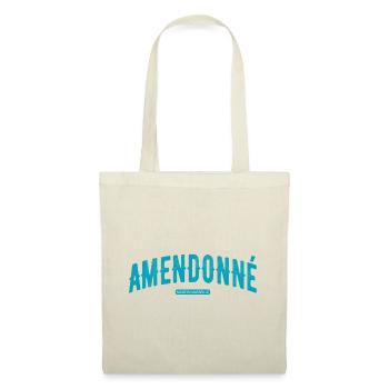 AMENDONNE - Sac en tissu - nature - Devant