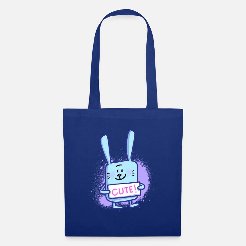 Cute bunny - Tote Bag - royal blue