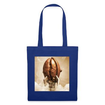 Launch your day with a Coffee Bean Coffee! - Tote Bag - royal blue - Front