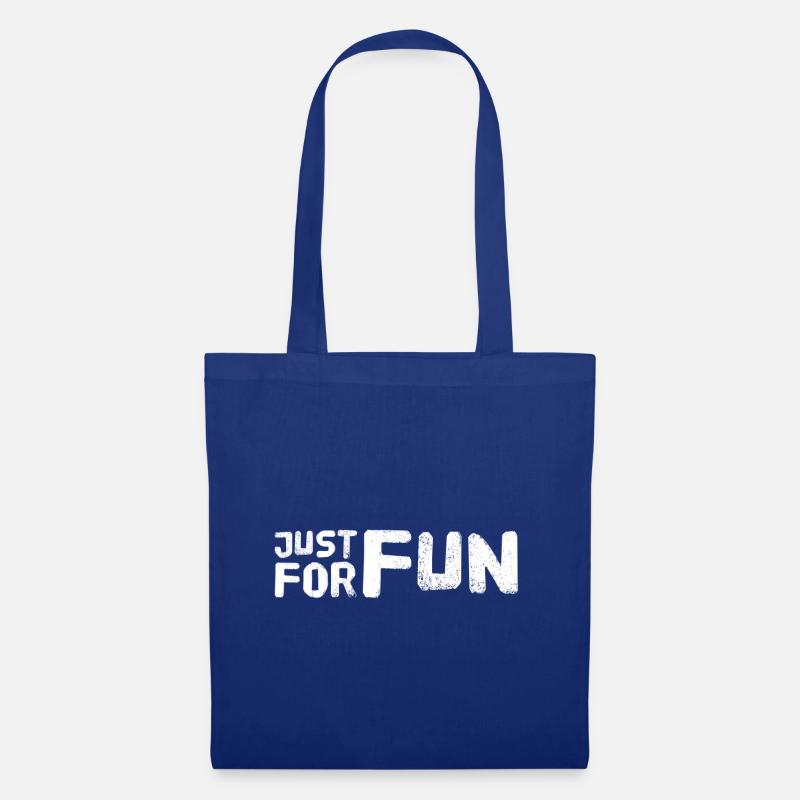 JUST FOR FUN - Stoffbeutel - Royalblau