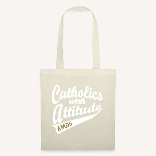 CATHOLICS WITH ATTITUDE AMDG - Tote Bag