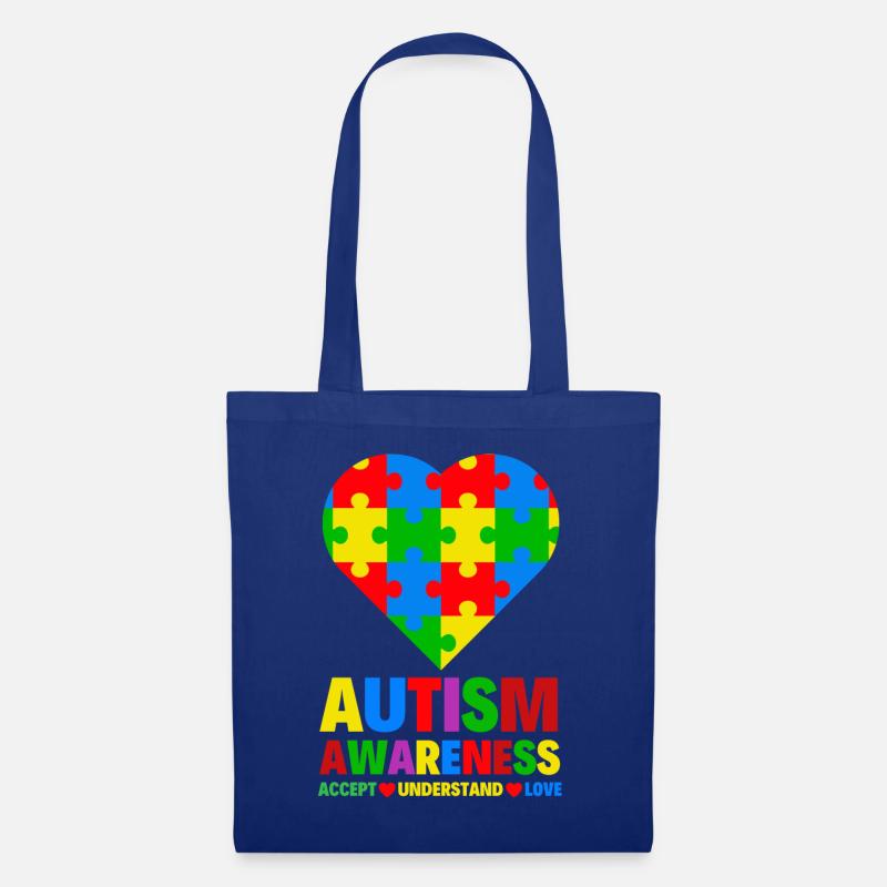 Autism Awareness - Tote Bag - royal blue
