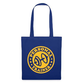 Personal Trainer (Stempel) - Stoffbeutel - Royalblau - Vorne