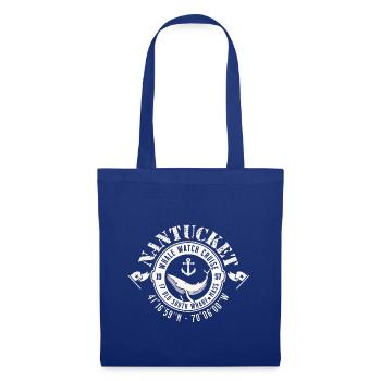 Nantucket whale watch cruise - Sac en tissu - bleu royal - Devant