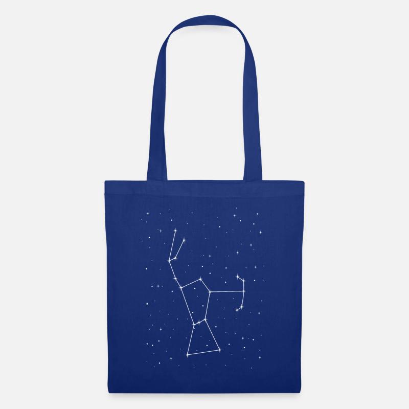 Constellation de la constellation d'Orion Constellation de la constellation - Sac en tissu - bleu royal