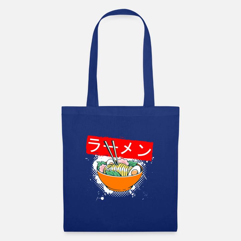 Anime Suppe Asiatische Suppe - Stoffbeutel - Royalblau