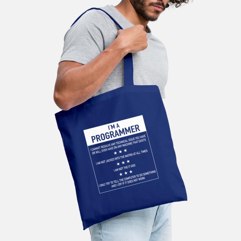 Je suis un devis de programmeur pour codeur Sac en tissu